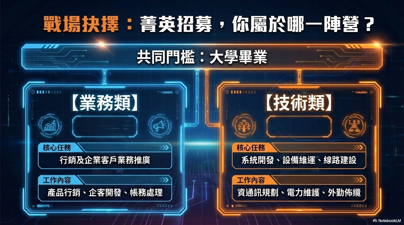 中華電信缺額