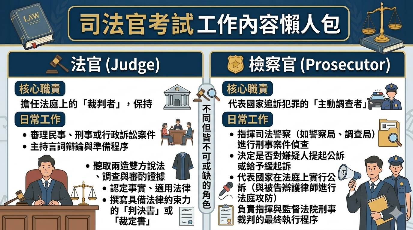 司法官工作內容