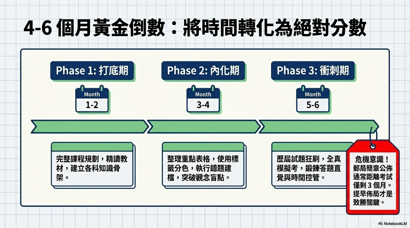 郵局招考準備方法