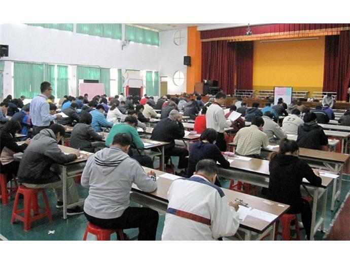 台南市府臨時人員招考 平均錄取率10.58%
